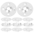 thumbnail image 1 of Shisuyan 100pcs Foam Board Washers Foam Board Metal Fasteners Washers for Fixing Fastening Installation, 1 of 9