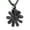 Black, variant on Daisy Flower Urn Necklace for Ashes for Women Pendant Keepsake for Ashes Memory Cremation Jewelry Urn Necklace Jewelry for Women