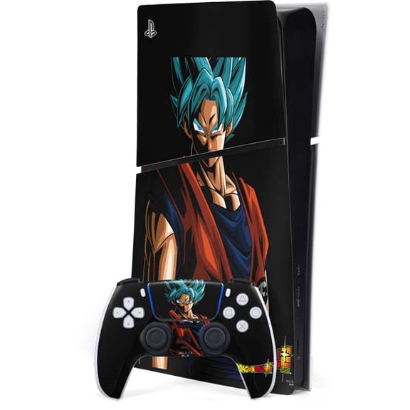 Skinit Dragon Ball Super Goku PS5 Slim Digital Edition Bundle Skin