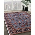 thumbnail image 2 of Ahgly Company Indoor Rectangle Mid-Century Modern Dark Gray Oriental Area Rugs, 8' x 10', 2 of 6