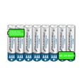 thumbnail image 2 of Pilas Baterías AAA Recargables Mitzu 350 mAh 8 Piezas NiCd, 2 of 2