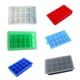 thumbnail image 4 of Monstrate Molde para hacer cubitos de hielo de múltiples rejillas, molde para glaseado de jugo, bandeja para beber café, moldes antiadherentes DIY, Cocina y Comedor Verde Monstrate HA001616-06, 4 of 6
