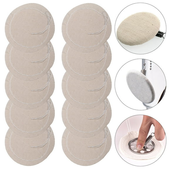 20pcs Coffee Syphon Cloth Filters Replacement for Syphon Maker Beige and Easy to Clean