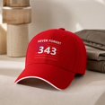 thumbnail image 4 of WULMLEO 911 Hat Never Forget 343 Cap 9/11 Memorial Embroidered Caps Women Men American Flag Patriotic Baseball Hats A One Size, 4 of 6