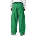 thumbnail image 5 of Baggy Pants Men Relaxed Fit Joggers Lounge Oversized Essentials Casual Solid Baggy Wide Leg Flared Uncuffed, 5 of 6