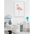 thumbnail image 4 of "Pale Pink Flamingo" Framed Painting Print, 4 of 6
