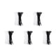 thumbnail image 1 of Organizador de bridas para cables de empuje de alambre automático de 3 mm x 150 mm, blanco y negro, 500 unidades, 1 of 8