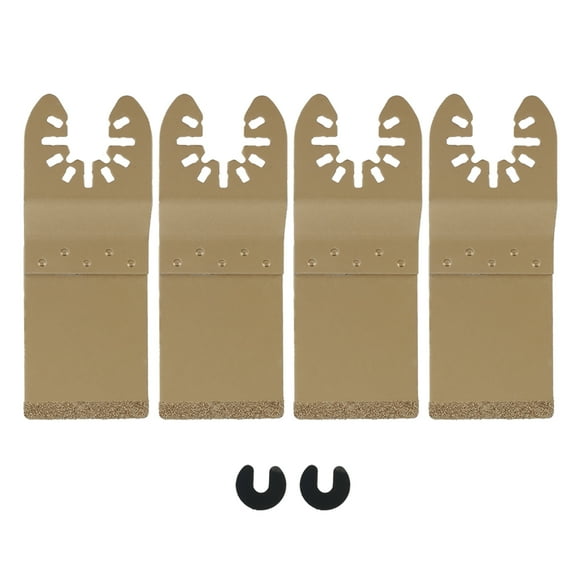 Pcapzz Universal Oscillating Saw Blade Sharp Diamond Saw Blade Quick Release Fast Fit Multi Tool Blade Cutting Dics for Thinner Mortar Dry Wall Cement Board