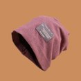 thumbnail image 5 of Unisex cálido transpirable a prueba de viento holgado estiramiento ganchillo invierno suave letra Beanie gorras abrigo al aire libre sombrero Fridja nalpqowj27144, 5 of 5