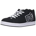 thumbnail image 2 of DC Men's Net Lace-Up Shoe  BLACK/BLACK/WHITE, 2 of 4