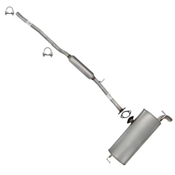 Stainless Steel Exhaust Resonator & Muffler Fits 2016–2018 Hyundai Tucson 2.0L Direct Fit