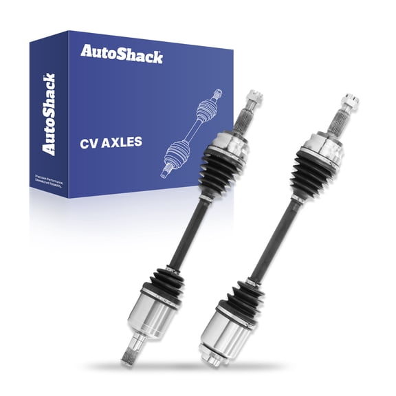 AutoShack Front CV Axle Shaft for Jeep, Patriot 2014 Compass 2014, 4WD FWD L4 2.0L 2.4L, Left and Right, Pair