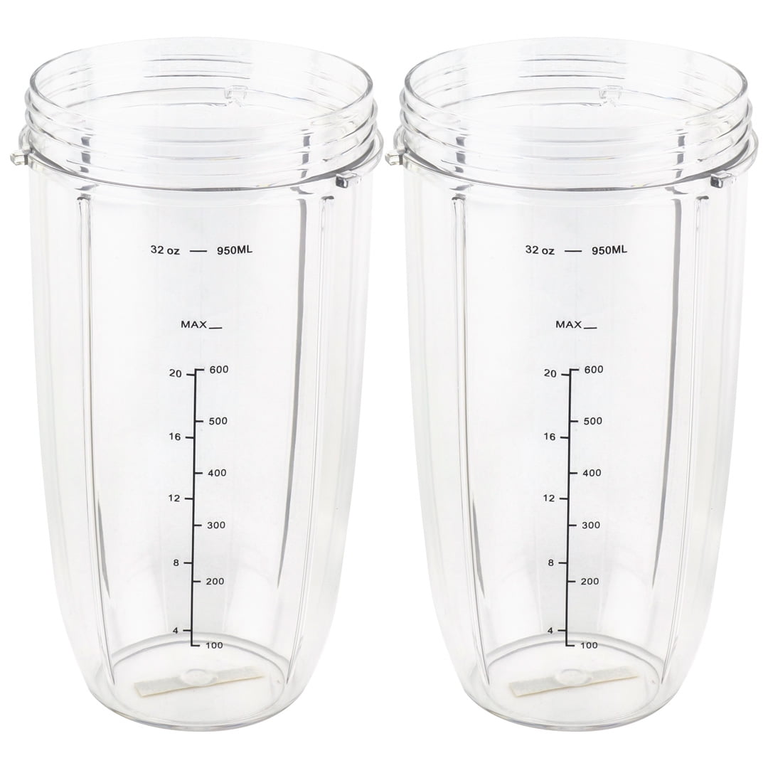 32oz XL Colossal Genuine Replacement Cup Compatible w/ Nutribullet 600W & 900W 