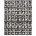 thumbnail image 4 of SAFAVIEH Beach House Johan Geometric Indoor/Outdoor Area Rug, Light Grey/Charcoal, 2'2" x 4', 4 of 10