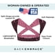 thumbnail image 3 of Corrector de postura BackEmbrace para mujeres y hombres - Fabricado en EE. UU. - Hombrera fina y ajustable - Alivio del dolor de espalda - Pink Pebble XL, 3 of 5