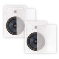 Blue Octave BDW82 In Wall 8" Speakers 2 Way Home Theater Surround Sound Pair