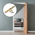 thumbnail image 5 of Flush Bolt, 8" Stainless Steel Security Door Guard Latch 2Pack, Gold Bronze, 5 of 6