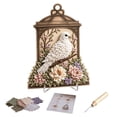 thumbnail image 2 of 3D Poking Art Memory Kit,3D Fabric Poke Art Memory Lantern Set,Bird Themed No‑Sew DIY Craft Kits,Screen‑Free Poking Art Hobby Pack,Craft Project Bundle for Gift,Leisure,Home Decor,Daily, 2 of 4
