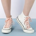 thumbnail image 6 of 1Pair 24 36 45 63 72 Inch Flat Shoelaces Replacement for Sneakers Pale Pinkish, 6 of 8