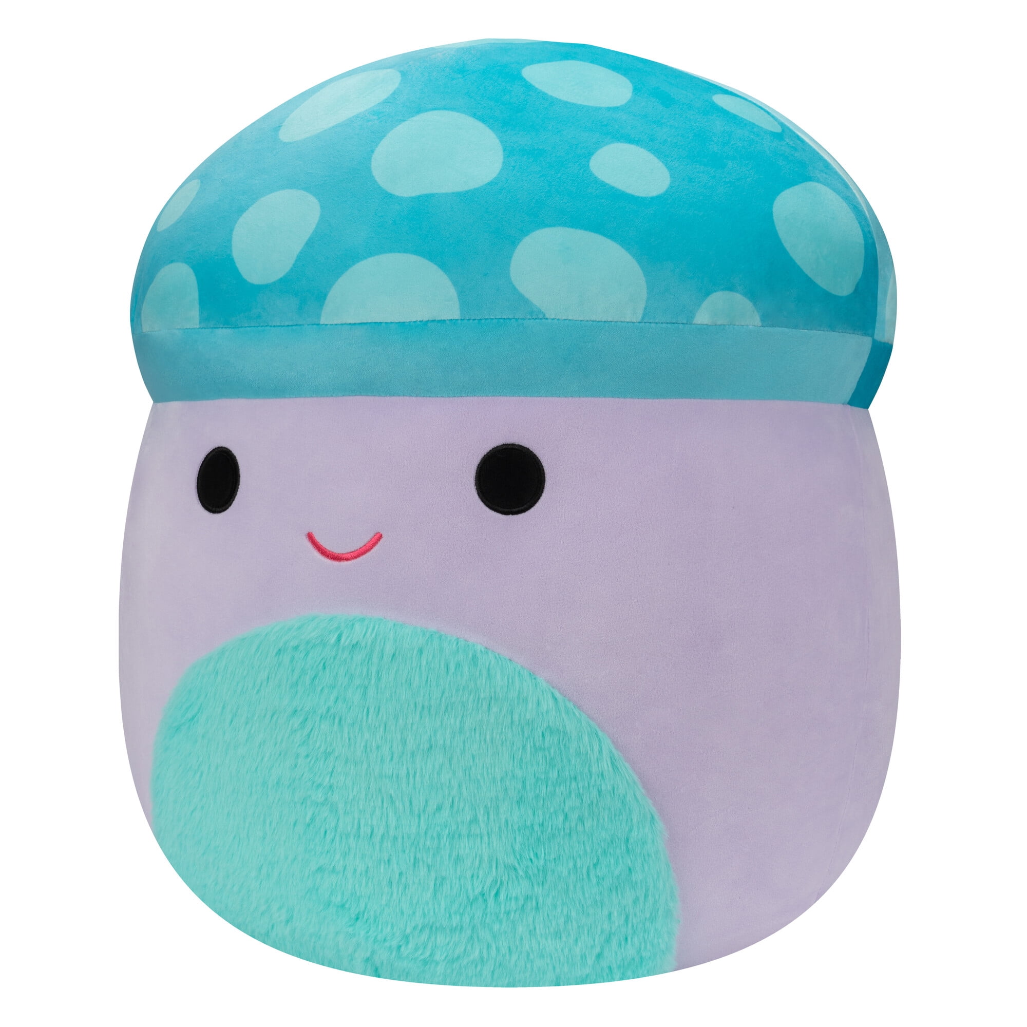 Squishmallows Plush 16 inch Purple and Blue Mushroom - Childs Ultra Soft Stuffed Toy