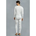 thumbnail image 2 of Men's Thermal Long Underwear Top Bottom Medium Weight Waffle Knit Warm Layering, 2 of 2