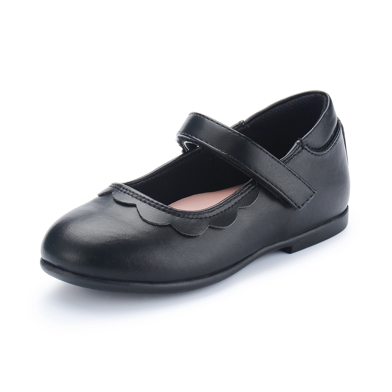 little girls black flats