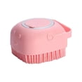 thumbnail image 3 of Guantes Masaje para Baño Cepillo Con Caja Champú Silicona Y Gatos () Rosa, 3 of 4
