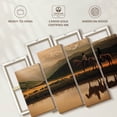 thumbnail image 6 of Elephant Stock Rays On The Peak Wall Art - Horizontal Multi Panel Canvas - Living Room Wall Decor - Our America Multi Panel - Beige And Brown Decor By Ken Smith - 75" x 48", 6 of 8