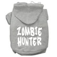 thumbnail image 5 of Halloween Pet, Dog  Cat Hoodie Screen Printed, "Zombie Hunter", 5 of 10