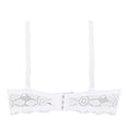 thumbnail image 2 of Brasier Secret Treasures Intimates con Encaje y Moño Blanco Talla 36B, 2 of 4