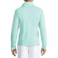 thumbnail image 3 of IZOD Men's Half Zip Sweatshirt, Ocean Wave, X-Large, 3 of 3
