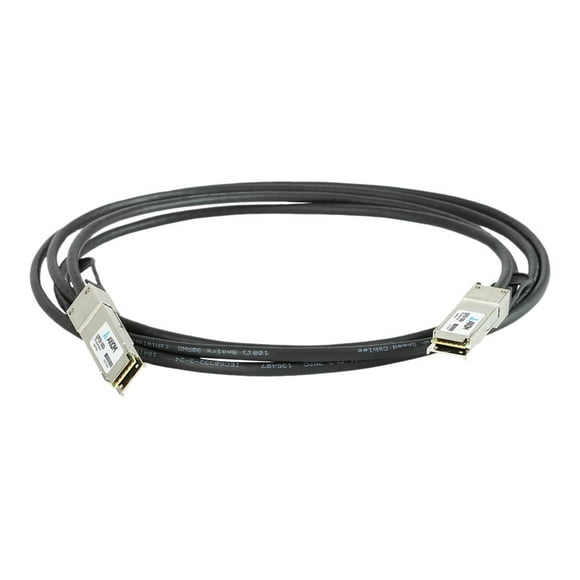 Axiom - 100GBase direct attach cable - QSFP28 to QSFP28 - 3.3 ft - twinaxial - passive - for Juniper Networks PTX Series PTX10001; QFX Series QFX5120