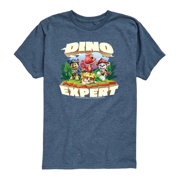 Paw Patrol: The Dino Movie - Dino Expert - Toddler Boys Short Sleeve Graphic T-Shirt