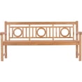 thumbnail image 5 of Teak Wood Triple-O Outdoor Patio & Garden Bench, 6 Foot, 5 of 5