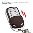 thumbnail image 2 of 418MHz Copy Remote Controller Metal Clone Remotes 4 Buttons Cloning Key Fob Garage Duplicator Remote Control Key Fob with Cover Protection, 2 of 8