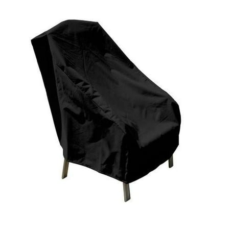 Backyard Basics High Back Patio Chair Cover (Best Patio Furniture Covers For Snow)