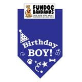 - Birthday Boy Dog Bandana (One Size Fits Most for Medium to Large Dogs)