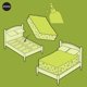 thumbnail image 5 of Soporte para esponja OTOTO Clean Dreams Kitchen de plástico gris con forma de gato, 5 of 8