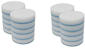Clean 240546 Magic Eraser Toilet Scrubber Refill Discs Bundle 4 packs of 10 Mr 