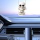 thumbnail image 5 of Bonita decoración de para coche, colgante para espejo retrovisor de coche, esqueleto oscilante, adorno colgante para coche, de noche, Sharpla Lindos colgantes de calavera, 5 of 8