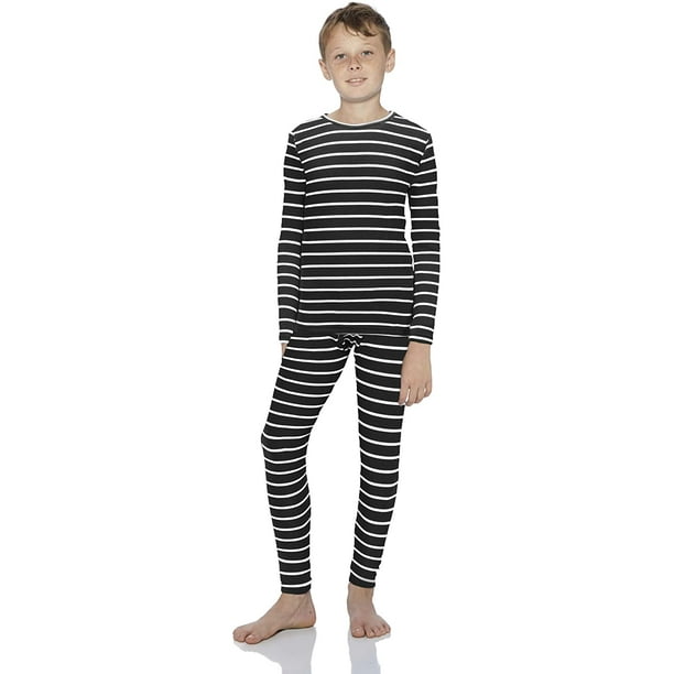Thermal nderwear for Boys Kids Thermals Base Layer Long John Set
