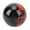 Black/Red, variant on BIMZUC 5 Speed Shift Knob Round Ball Manual Shifter with 3 Adapters for Mustang 1967-2018 White Black Accent 3.54 inches / 9 cm