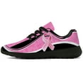 thumbnail image 5 of Uminder Womens Breast Cancer Awareness Sneakers Running Shoes Black Shoes Size 8.5, 5 of 5