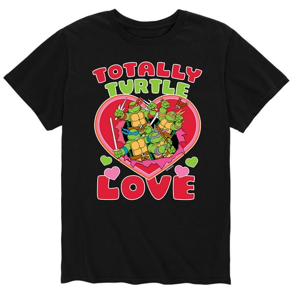 Teenage Mutant Ninja Turtles - Totally Turtle Love - Men's Short Sleeve Graphic T-Shirt