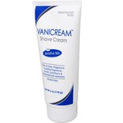6 Pack Vanicream Shave Cream For Sensitive Skin 6oz Each