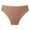Brown, variant on MEICHEN Low Waisted Panties Soft Seamless Underwear for Women Solid Color Daily Wear Briefs Summer Fall Essentials Fashion Clothes