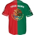 thumbnail image 3 of Personalized Mexico Mexican Baseball Shirt, Customized Team Name Mexican Aztec Baseball Jersey for Men for Men,Women S-5XL (XL), 3 of 8