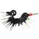 thumbnail image 3 of Herramienta de liberación de terminales de arnés de cables de automóvil, 18 piezas, removedor de terminales, acabado de lujo, 3 of 8