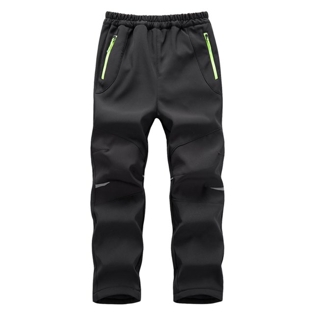 Pantalons de Neige pour Enfants Garçons Filles Coupe-Vent Imperméables Pantalons Épais Chauds Pantalons de Randonnée en Plein Air Pantalons de Ski