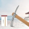 thumbnail image 4 of Acampada al aire libre Multifuncional Pickaxe Hoe Heavy Duty Pick de acero inoxidable, 4 of 8